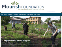 Tablet Screenshot of flourishfoundation.org